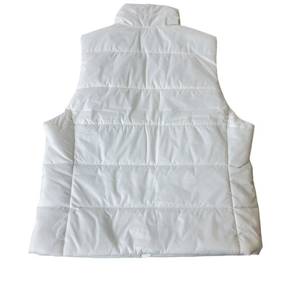J. Crew Factory Semi Glossy Puffer Vest Size M NWT - Picture 3 of 10